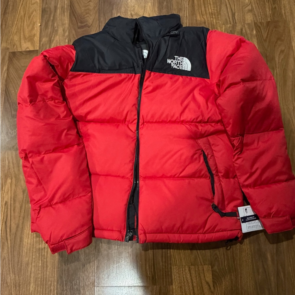 The North Face Red Puffer Jacket small/medium